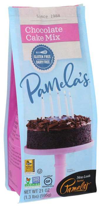 Pamela'S Chocolate Cake Mix Gluten Free 21 Oz