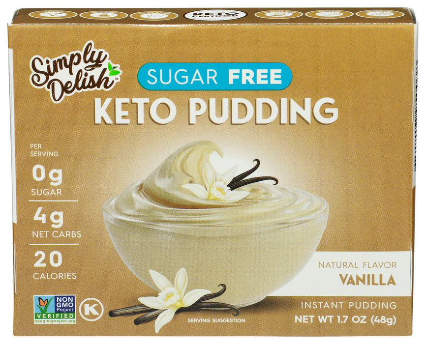 Simply Delish Pudding Vanilla Instant 1.7 Oz