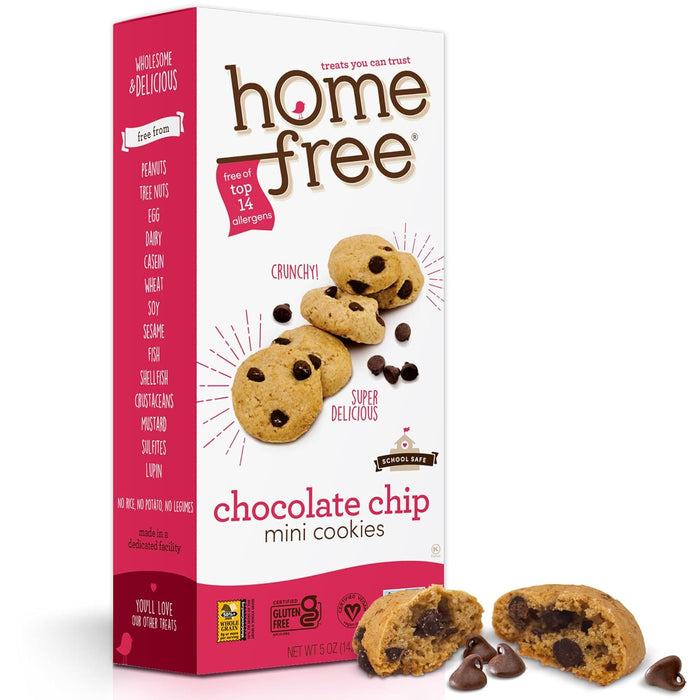 Home Free Gluten Free Mini Cookies Chocolate Chip 5 Oz
