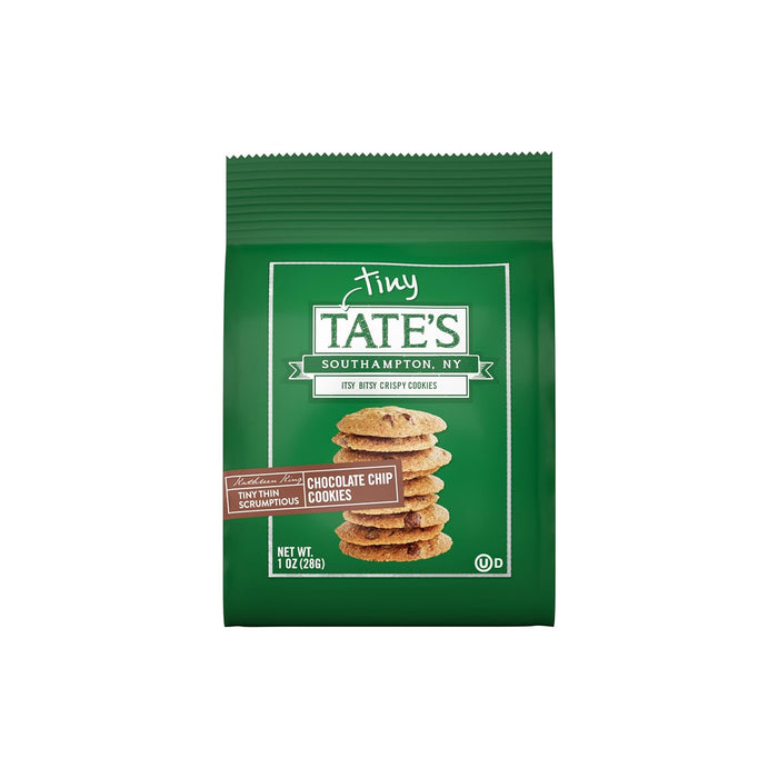 Tate'S Bake Shop Itsy Bitsy Crispy Chocolate Chip Cookies 1 Oz