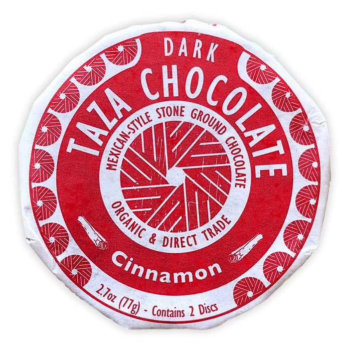Taza Chocolate Organic Mexicano Discs Dark Cinnamon 2.7 Oz