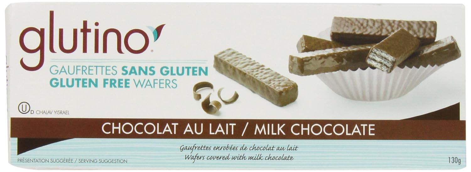 Glutino Gluten Free Wafers Milk Chocolate 4.6 Oz