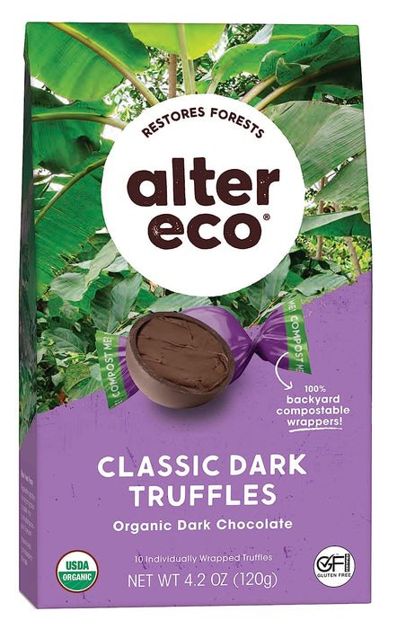 Alter Eco Organic Truffle Classic Black 4.2 Oz
