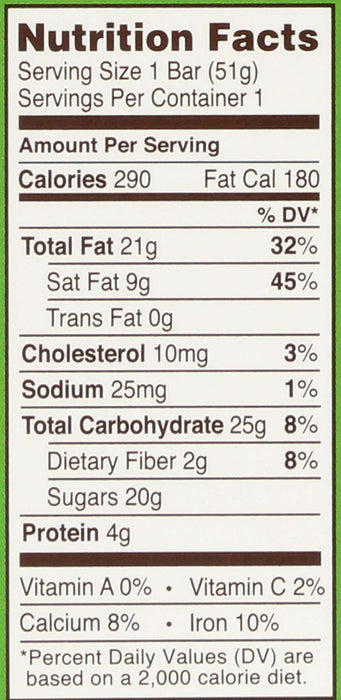 Lake Champlain Chocolates  Hazelnut Milk Chocolate Bar   1.8 Oz