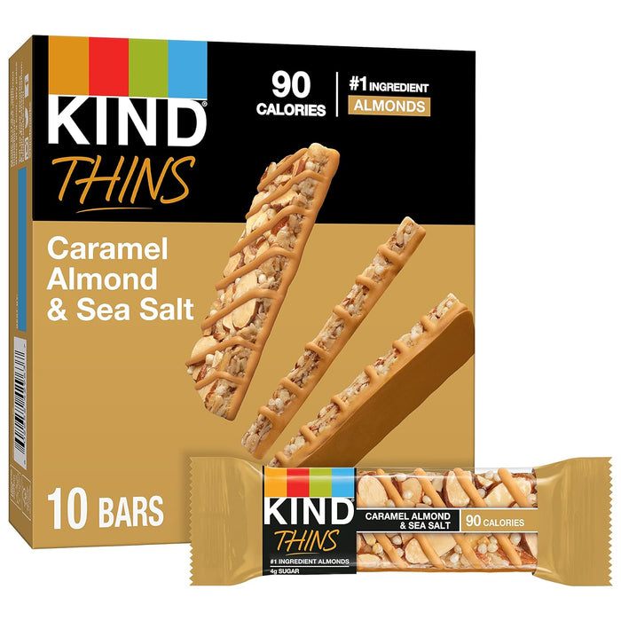 Kind Thins Caramel Almond Sea Salt 7.4 Oz