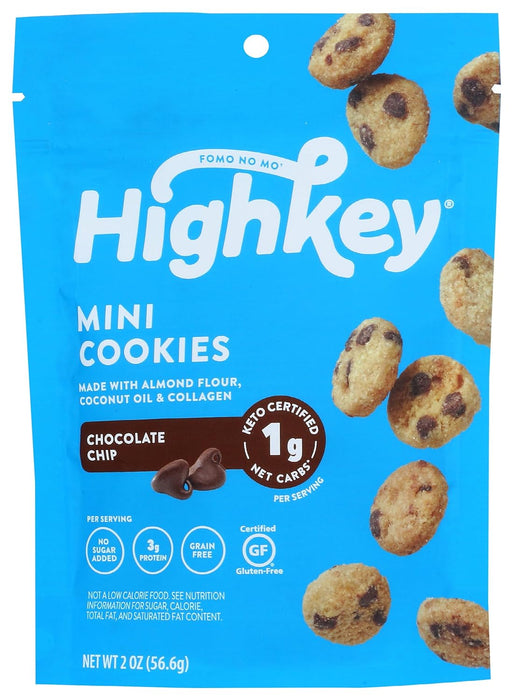 High Key Snacks High Key Cookie Chocolate Chip Keto 2 Oz