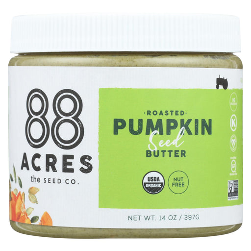 88 Acres Seed Butter - Pumpkin - Case Of 6 - 14 Oz.