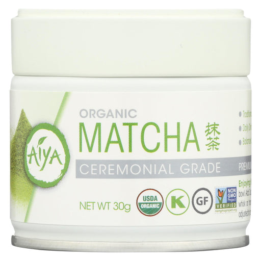 Aiya Tea - Organic - Matcha - Ceremonial - Case Of 6 - 30 Grm