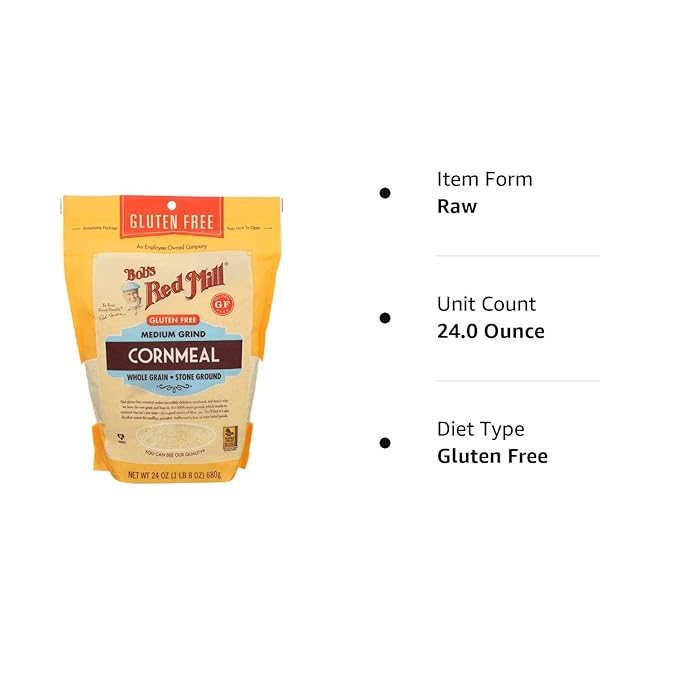Bob'S Red Mill  Cornmeal Gluten Free   24 Oz