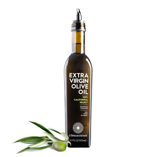 Cobram Estate California Select Extra Virgin Olive Oil, First Cold Pressed, Non-GMO, Keto Friendly, High in Antioxidants, Rich & Complex, 375ml Bottle
