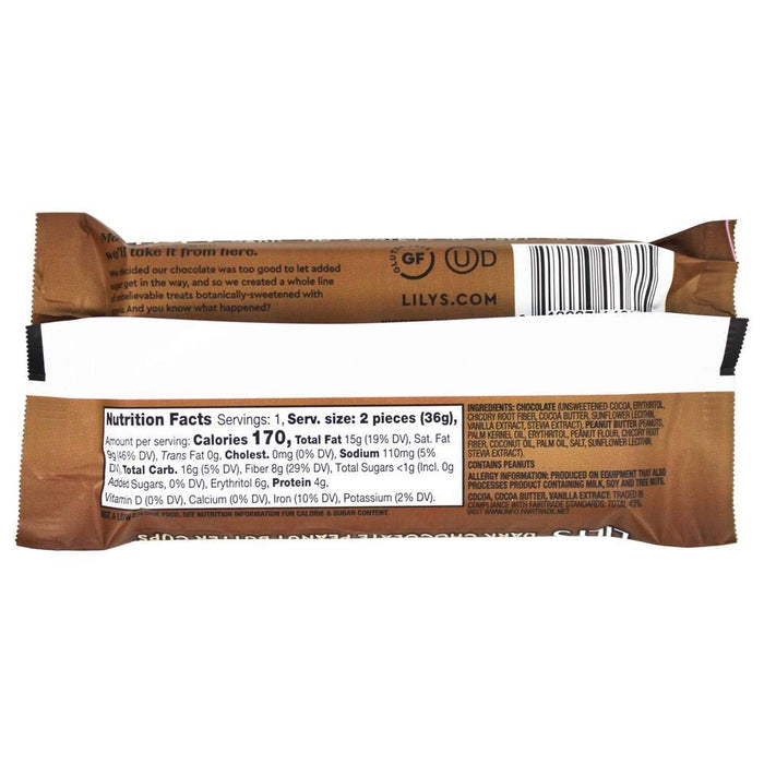 Lily'S  Peanut Butter Cup Dark Chocolate   1.25 Oz