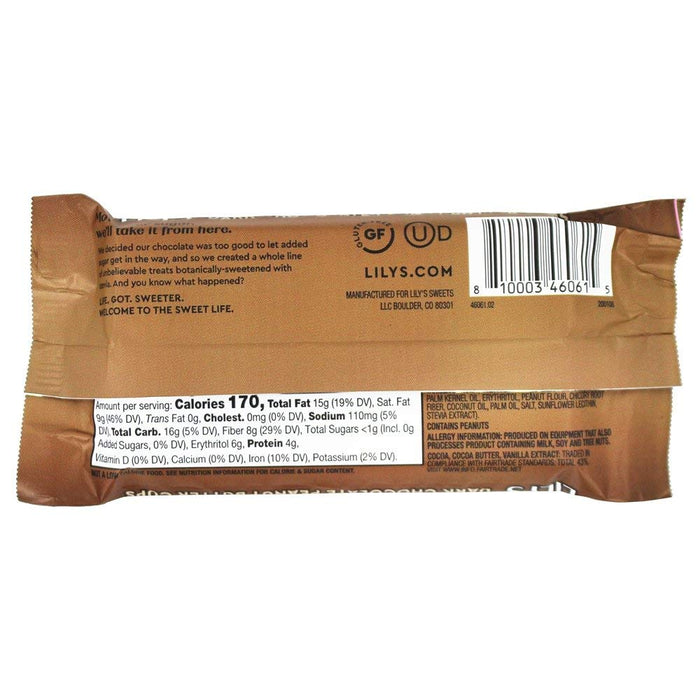 Lily'S  Peanut Butter Cup Dark Chocolate   1.25 Oz