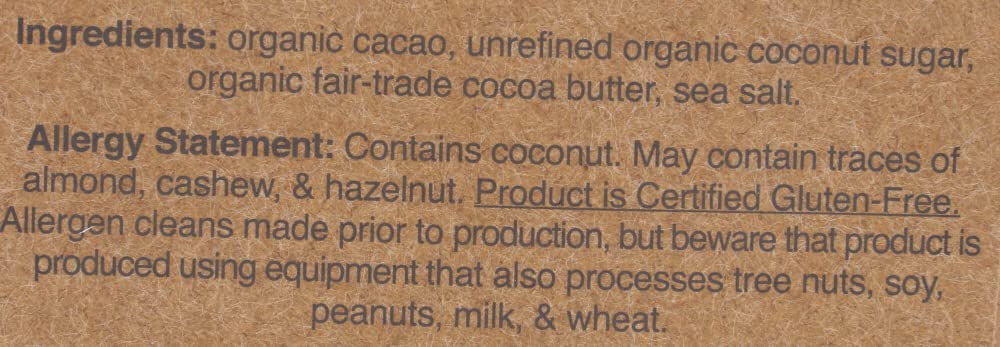 Hu Kitchen  Organic Dark Chocolate Salty Bar   2.1 Oz