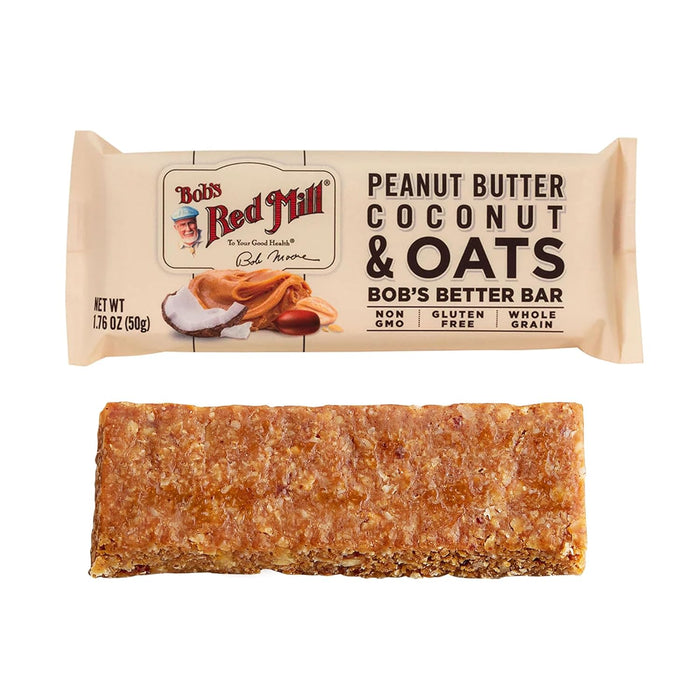 Bob'S Red Mill  Bob'S Bar Peanut Butter Coconut & Oats   1.76 Oz