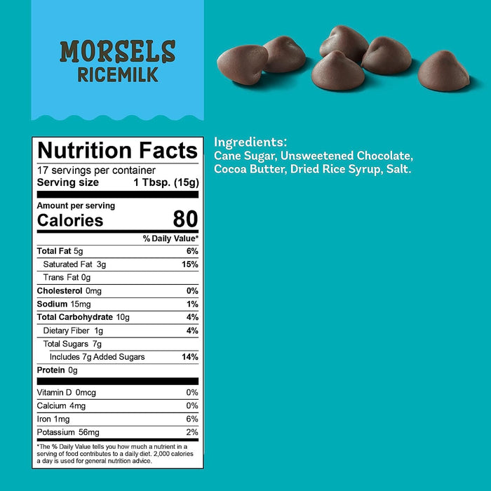 Enjoy Life Baking Chocolate Mini Chips Semi Sweet Gluten Free 10 Oz