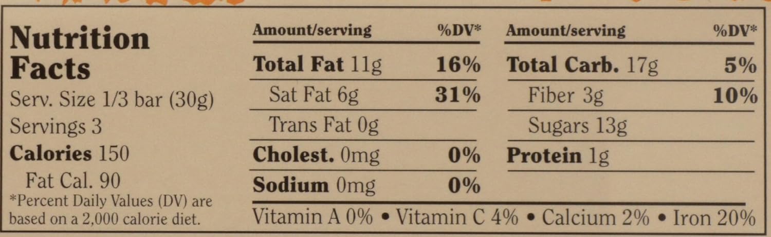 Chocolove Chocolate Bar Dark Chocolate Orange Peel Bars 3.2 Oz