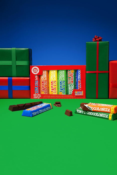 Tony's Chocolonely Bar Chocolate Mixed Rainbow 10.16oz