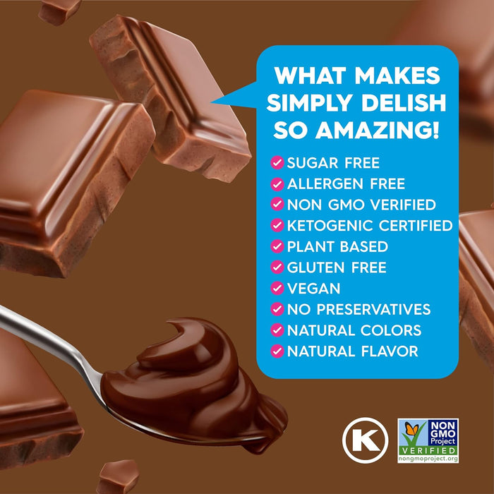 Simply Delish  Chocolate Pudding Instant   1.7 Oz