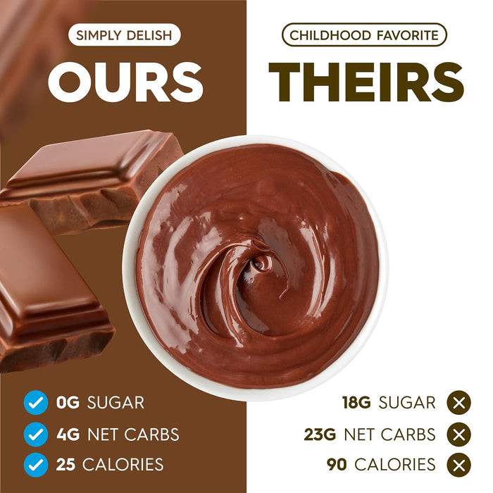 Simply Delish  Chocolate Pudding Instant   1.7 Oz
