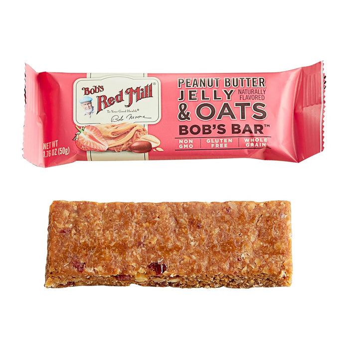 Bob'S Red Mill  Bob'S Bar Peanut Butter And Jelly Oats Bar   1.76 Oz