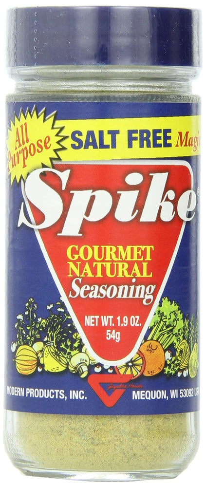 Spike Gourmet Natural Seasoning, Salt Free, 1.9 Ounce