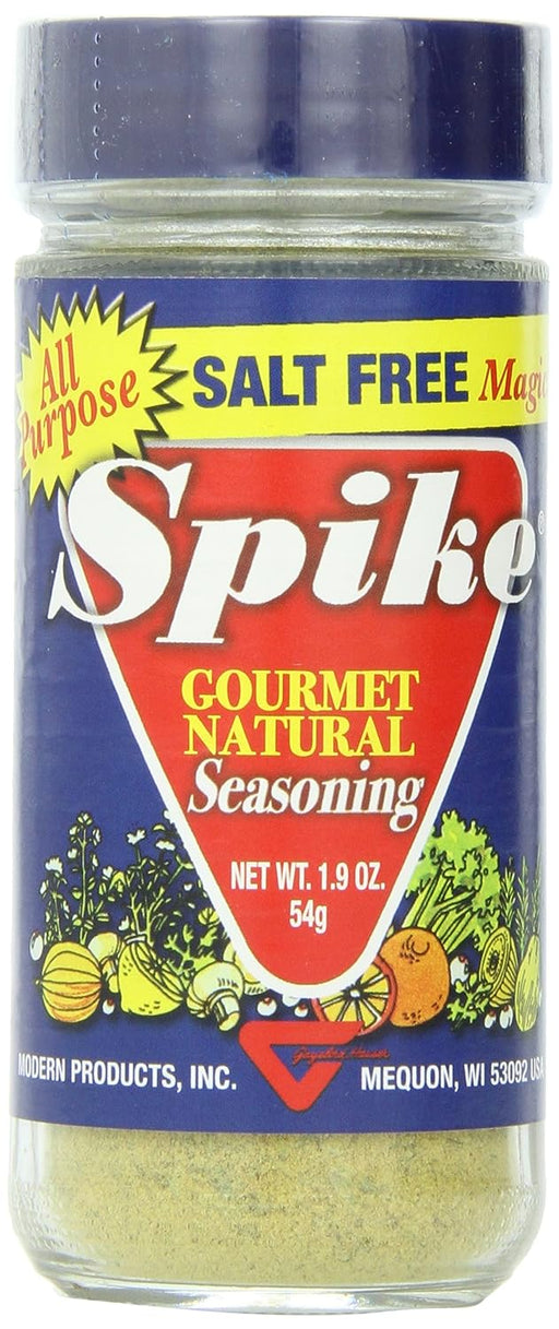 Spike Gourmet Natural Seasoning, Salt Free, 1.9 Ounce