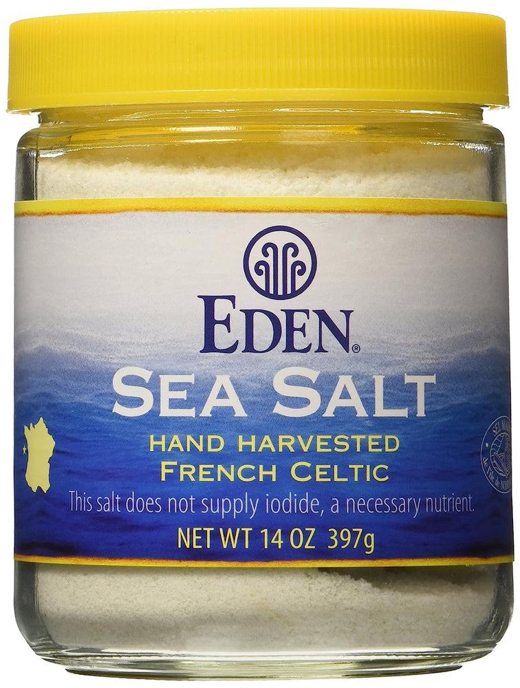 Eden Foods Fine Grind French Celtic Sea Salt -- 14 oz