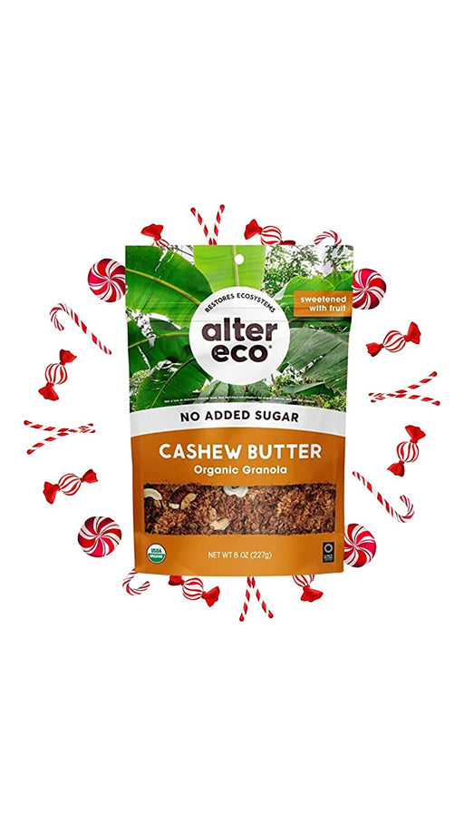 Alter Eco Cashew Butter Granola Farmed Oats (Cashew Butter - 1 Pack)