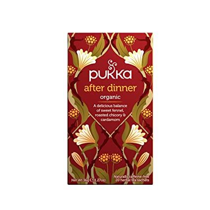 Pukka Herbs Organic Herbal Tea, After Dinner, 20 Bags