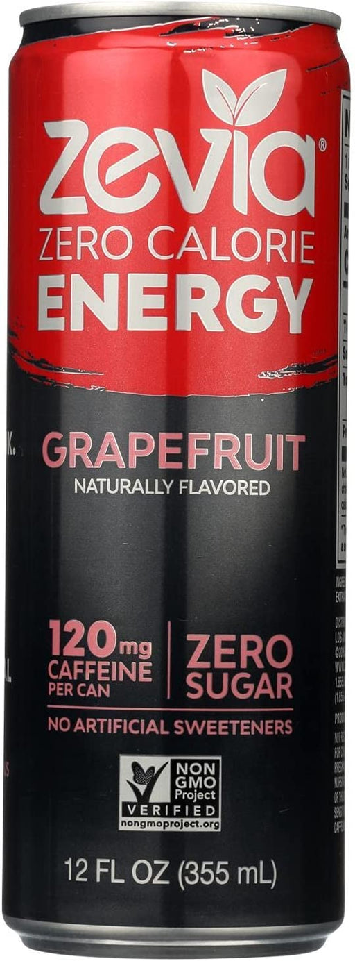 ZEVIA, Drink, Energy, Grapefruit