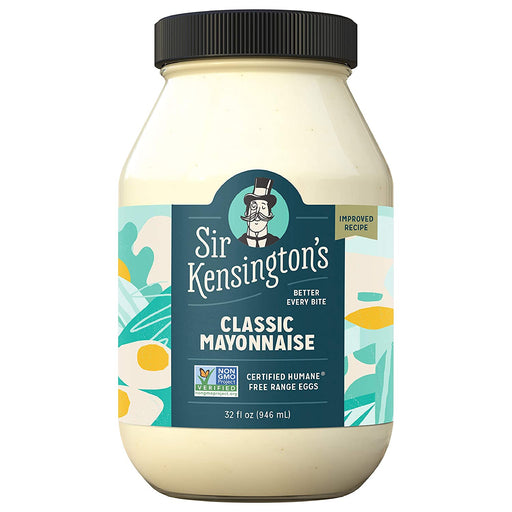 Sir Kensington's Mayonnaise Classic Non-GMO Project Verified, Gluten Free, Certified Humane Free Range Eggs 32 oz