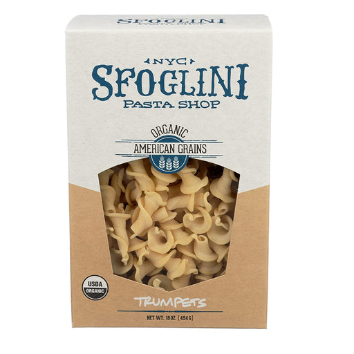 Sfoglini—Organic Durum Semolina Trumpets—Made with Traditional Techniques & Wholesome Organic Grain—16 oz