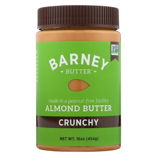 Barney Butter Almond Butter - Crunchy - Case Of 6 - 16 Oz.