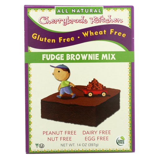 Cherrybrook Kitchen Brownie Mix - Wheat & Gluten Free - Case Of 6 - 14 Oz