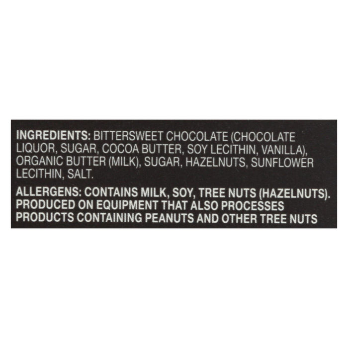 Endangered Species Natural Chocolate Bars - Dark Chocolate - 72 Percent Cocoa - Hazelnut Toffee - 3 Oz Bars - Case Of 12