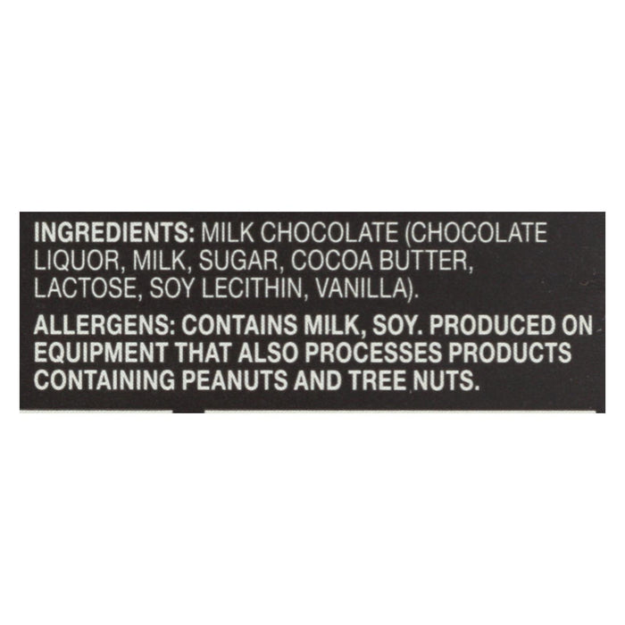 Endangered Species Natural Chocolate Bars - Milk Chocolate - 48 Percent Cocoa - 3 Oz Bars - Case Of 12