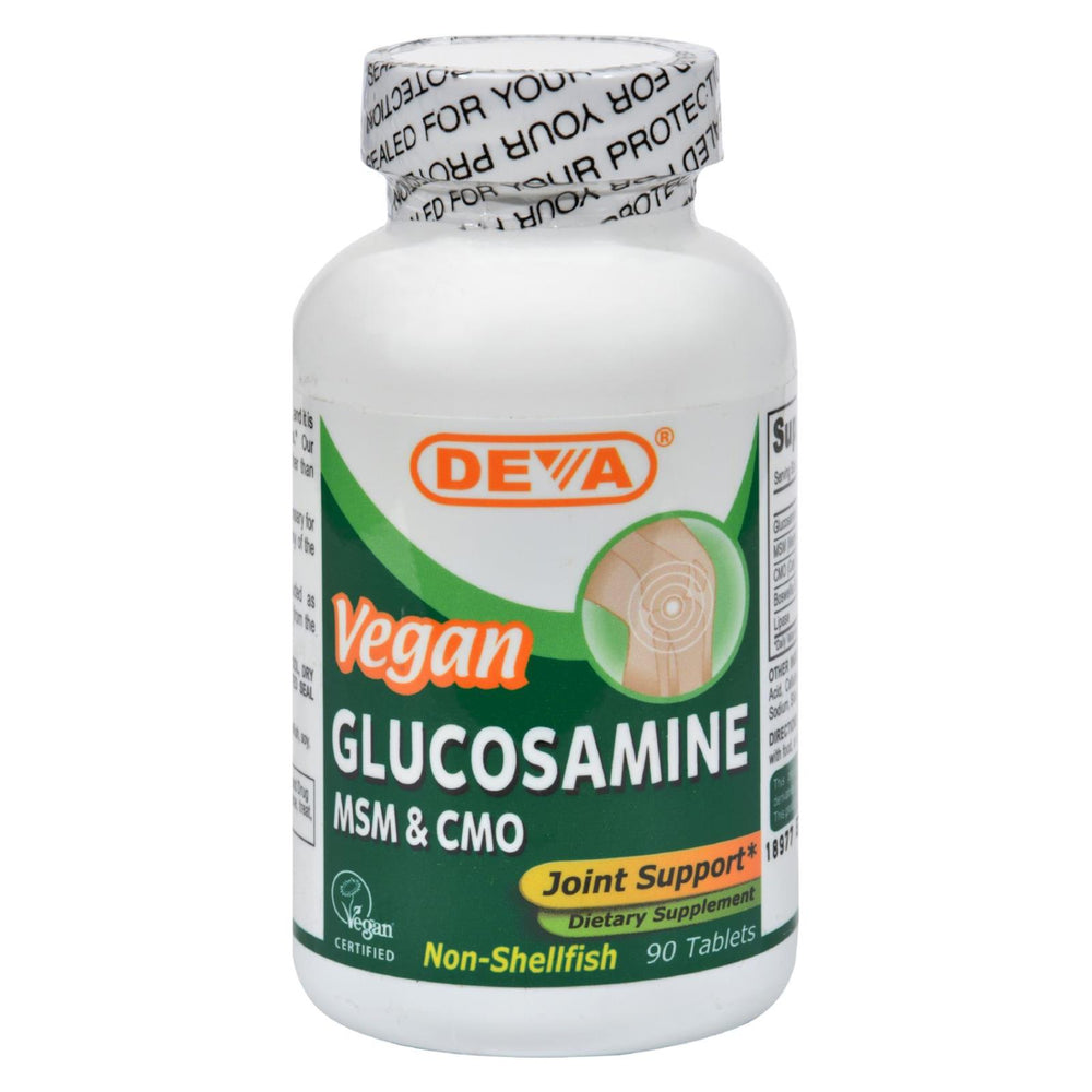 Deva Vegan Glucosamine Msm And Cmo - 90 Tablets