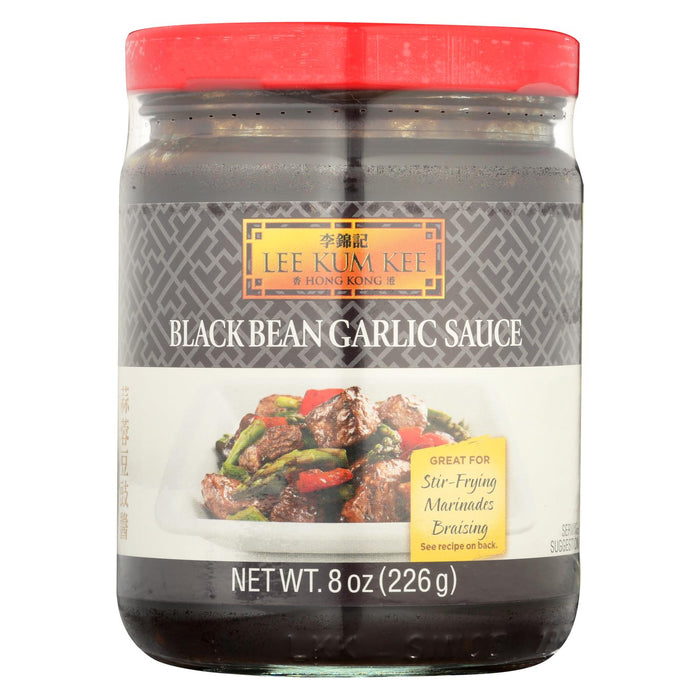 Lee Kum Kee Sauce - Black Bean Garlic - Case Of 6 - 8 Oz.