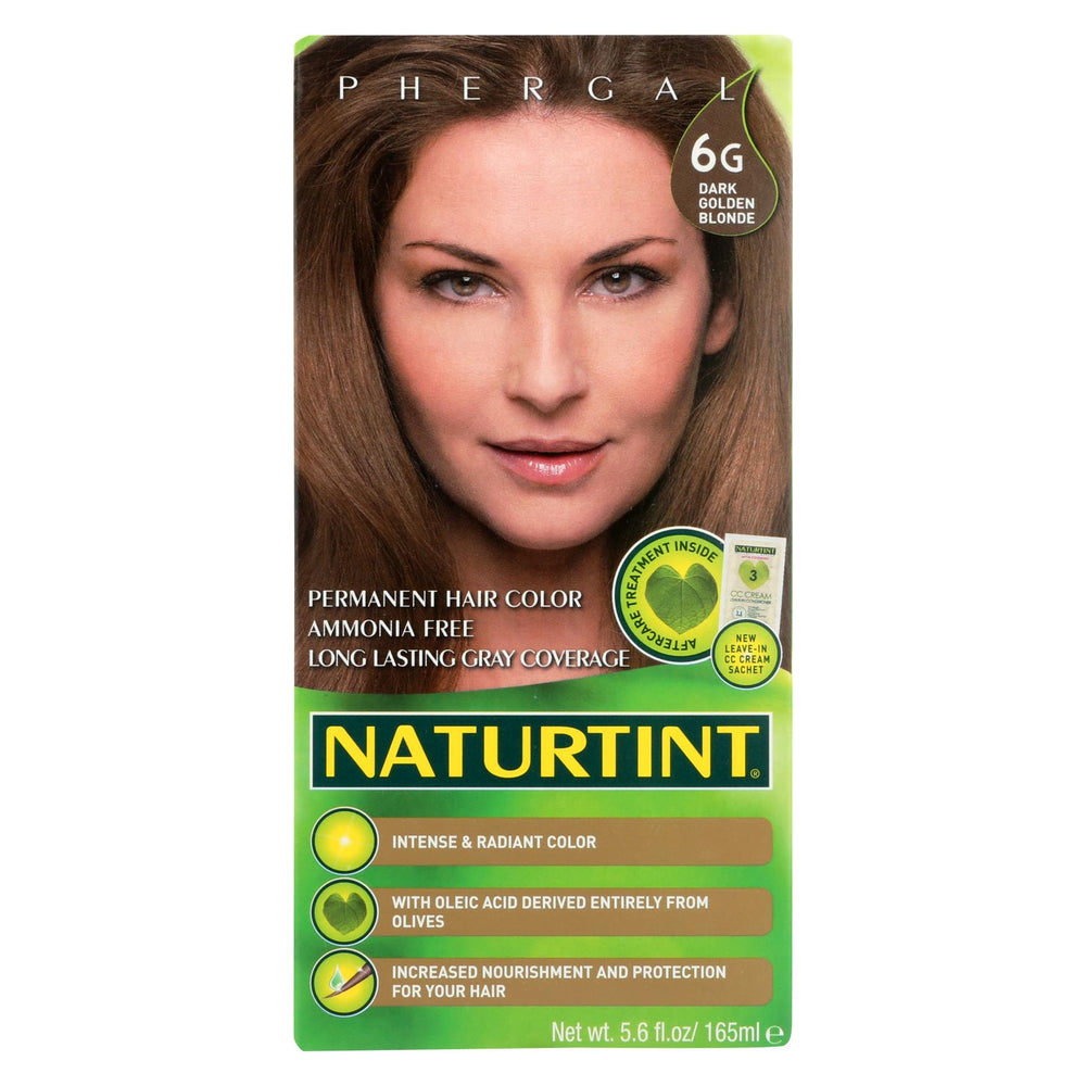 Naturtint Hair Color - Permanent - 6g - Dark Golden Blonde - 5.28 Oz