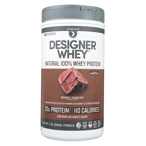 Designer Whey Protein Powder Chocolate - 2 Lbs