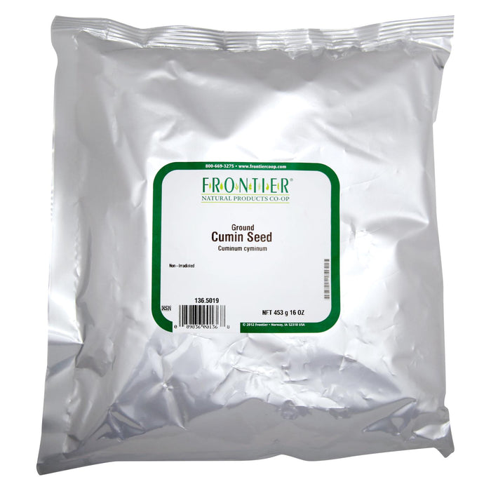Frontier Herb Cumin Seed - Powder - Ground - Bulk - 1 Lb