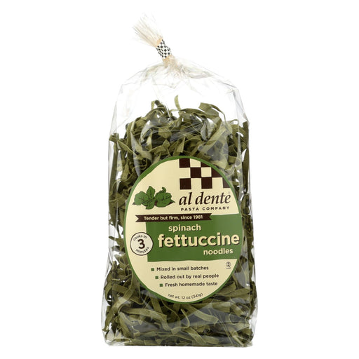 Al Dente Fettuccine - Spinach - Case Of 6 - 12 Oz.
