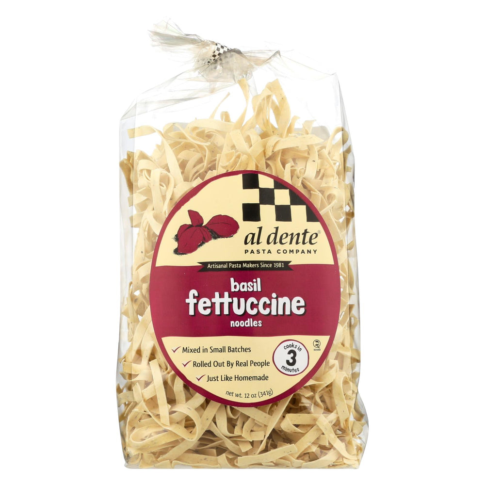 Al Dente Fettucine - Basil - Case Of 6 - 12 Oz.