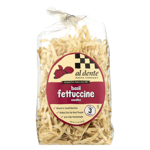 Al Dente Fettucine - Basil - Case Of 6 - 12 Oz.