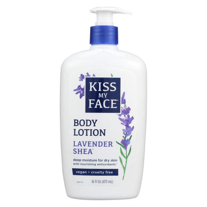 Kiss My Face Ultra Moisturizer Lavender Shea Butter - 16 Fl Oz