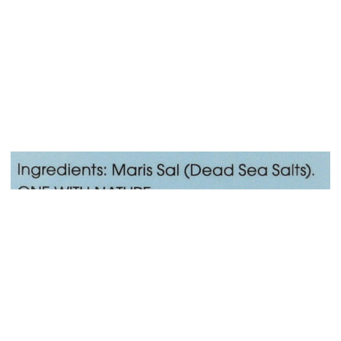 One With Nature Bath Salts - Dead Sea Mineral - Fragrance Free - 32 Oz
