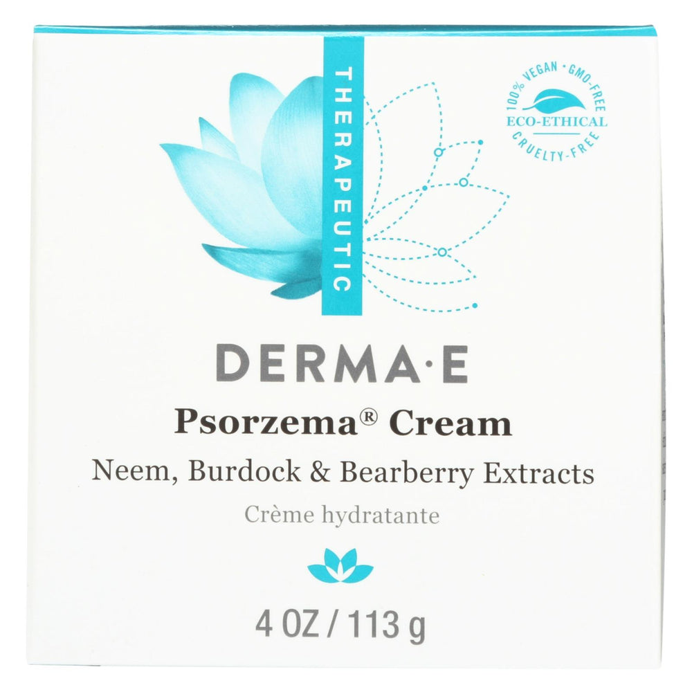 Derma E Psorzema Natural Relief Creme For Scaling Flaking And Itching - 4 Oz