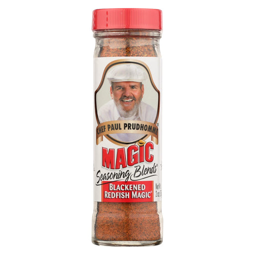 Magic Seasonings Chef Paul Prudhommes Magic Seasoning Blends - Blackened Redfish Magic - 2 Oz - Case Of 6
