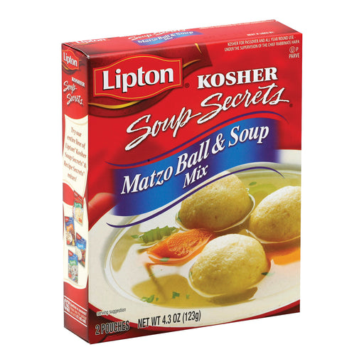 Lipton Matzo Ball And Soup Mix - Case Of 12 - 4.3 Oz.