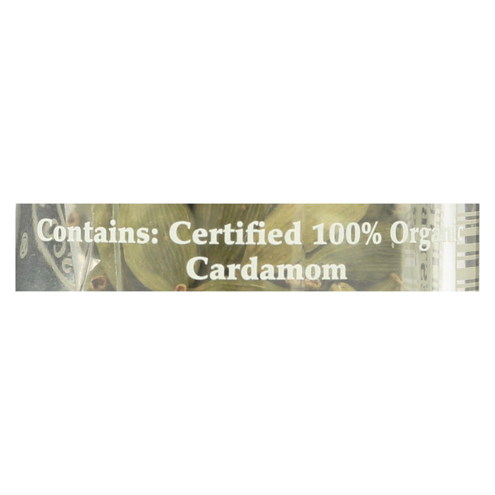 Morton And Bassett 100% Organic Seasoning - Cardamom - .9 Oz - Case Of 3
